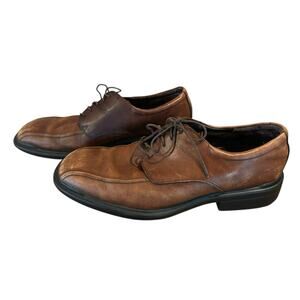 Rockport Dress Men's Sz 10M Brown Leather Lace Up Low Top Oxford APM1004E